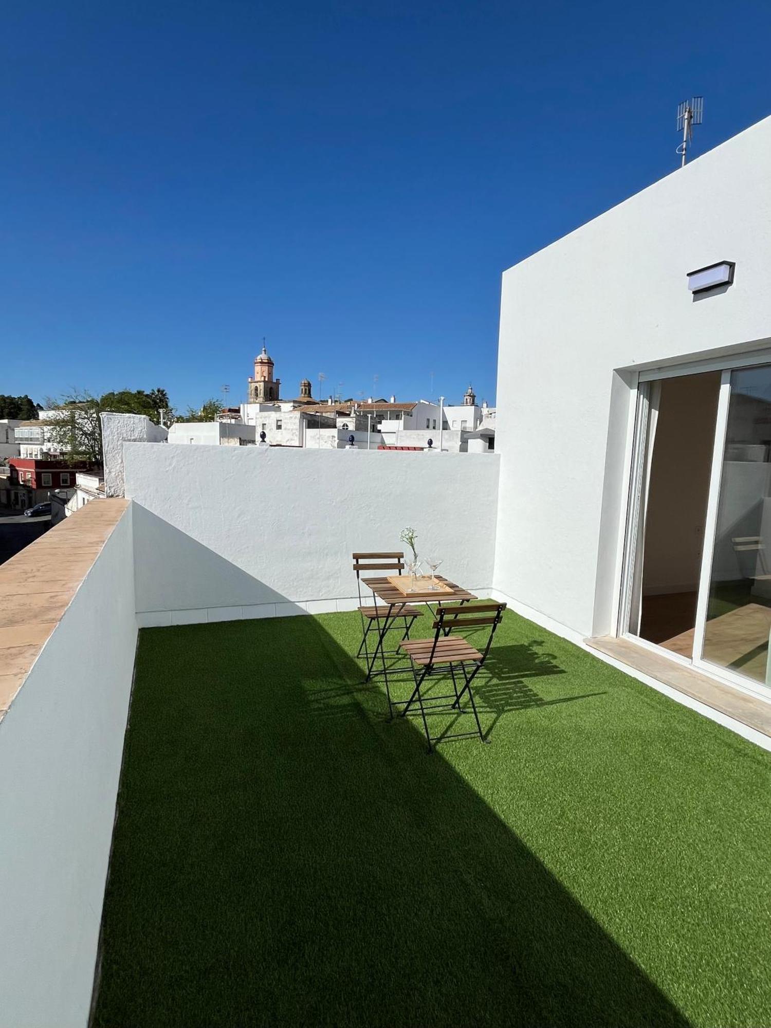 La Terraza Del Casco Historico Apartment ซันลูการ์เดบาร์ราเมดา ภายนอก รูปภาพ